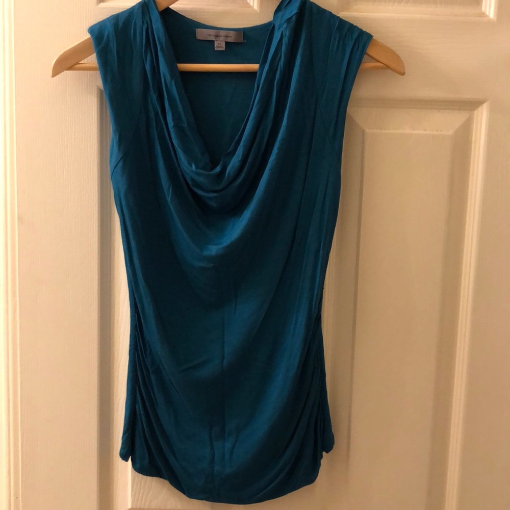 Classifies Entries Drape Neck blouse